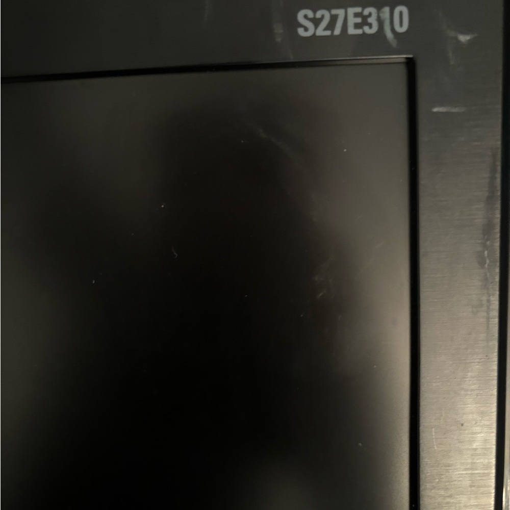 1ms 1080p Samsung Black External Monitor S27E310